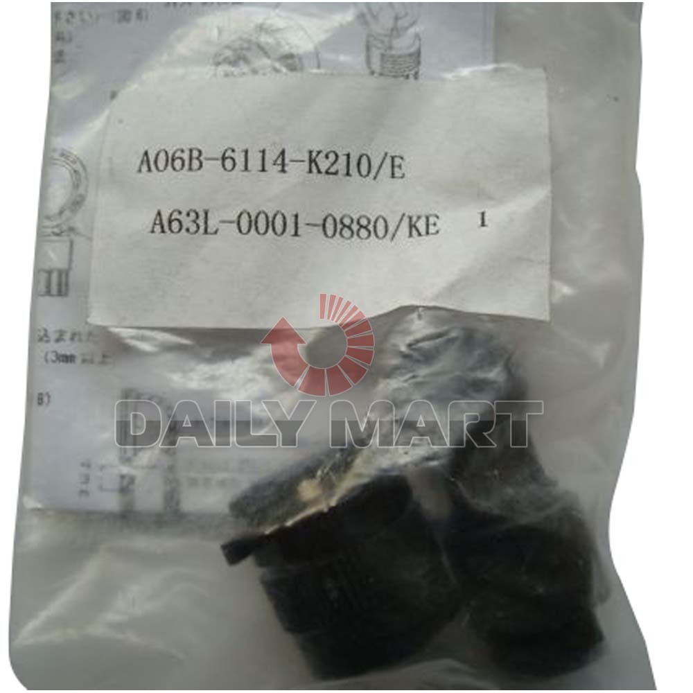 Brand New Fanuc A06B-6114-K210#E/JAE Brake Joint 4 Holes Straight Oxygen Welder
