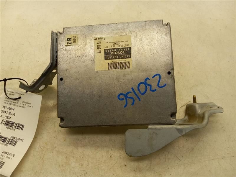 02-03 TOYOTA CAMRY CHASSIS ECM ABS YAW RATE CONTROL MODULE ASSEMBLY