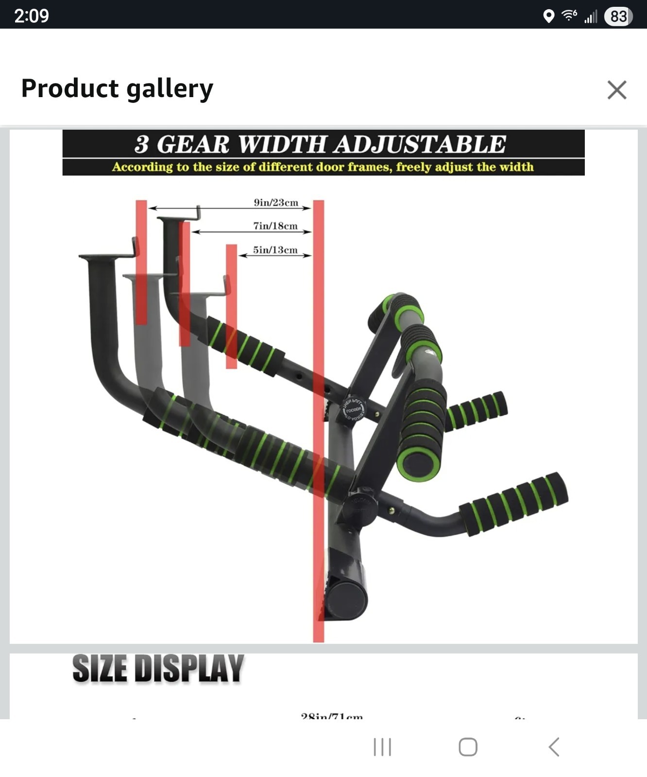 Multi-Functional Doorway Pull-Up Bar - Perfect for Various Exercises & Training