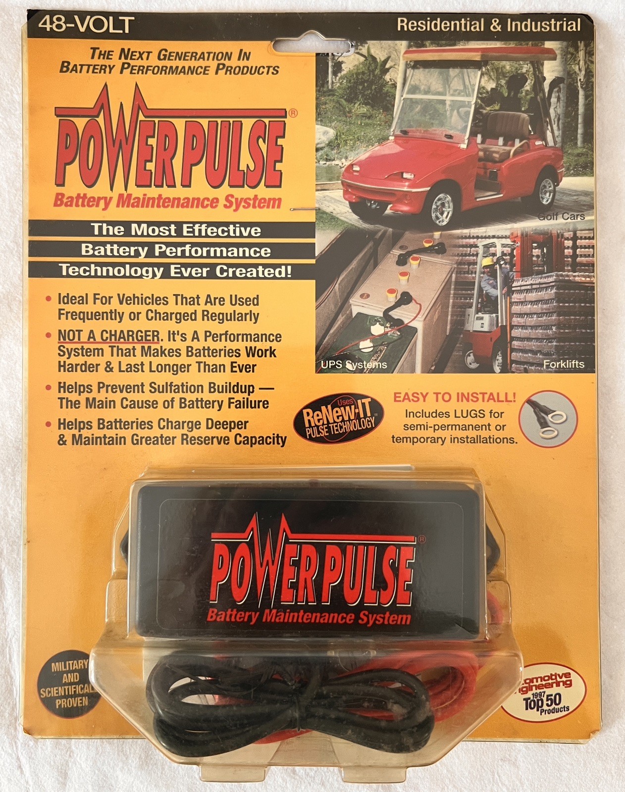 NEW Power Pulse 48 Volt PP-48-L 735X048 Battery Maintenance System