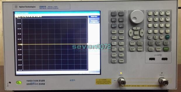1PCs Keysight E5061B 100kHz-3GHz 50 ohm Network Analyzer used