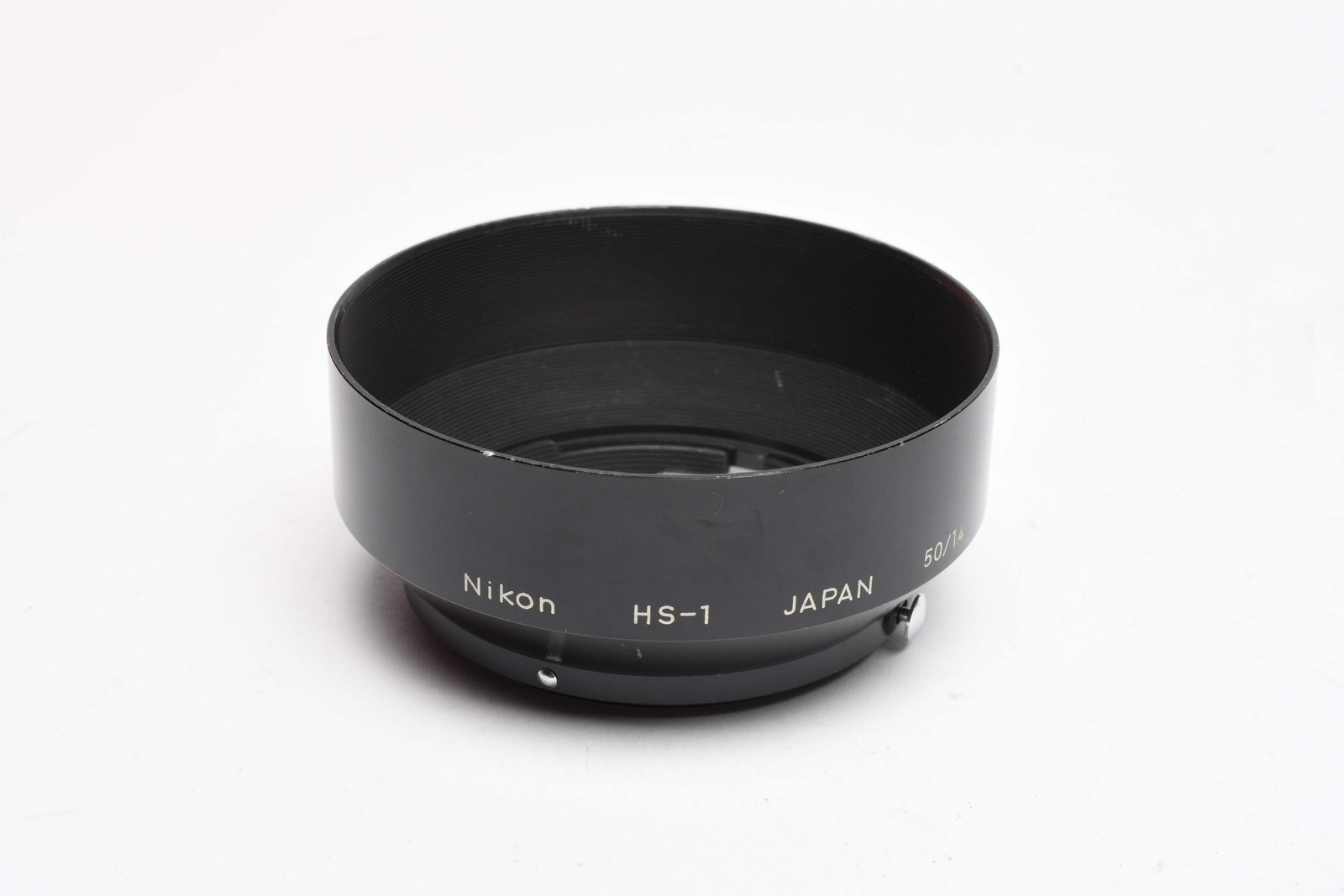 Nikon HS-1 Metal Lens Hood Snap-On Type for Nikkor Auto 50mm f1.4 prime lens