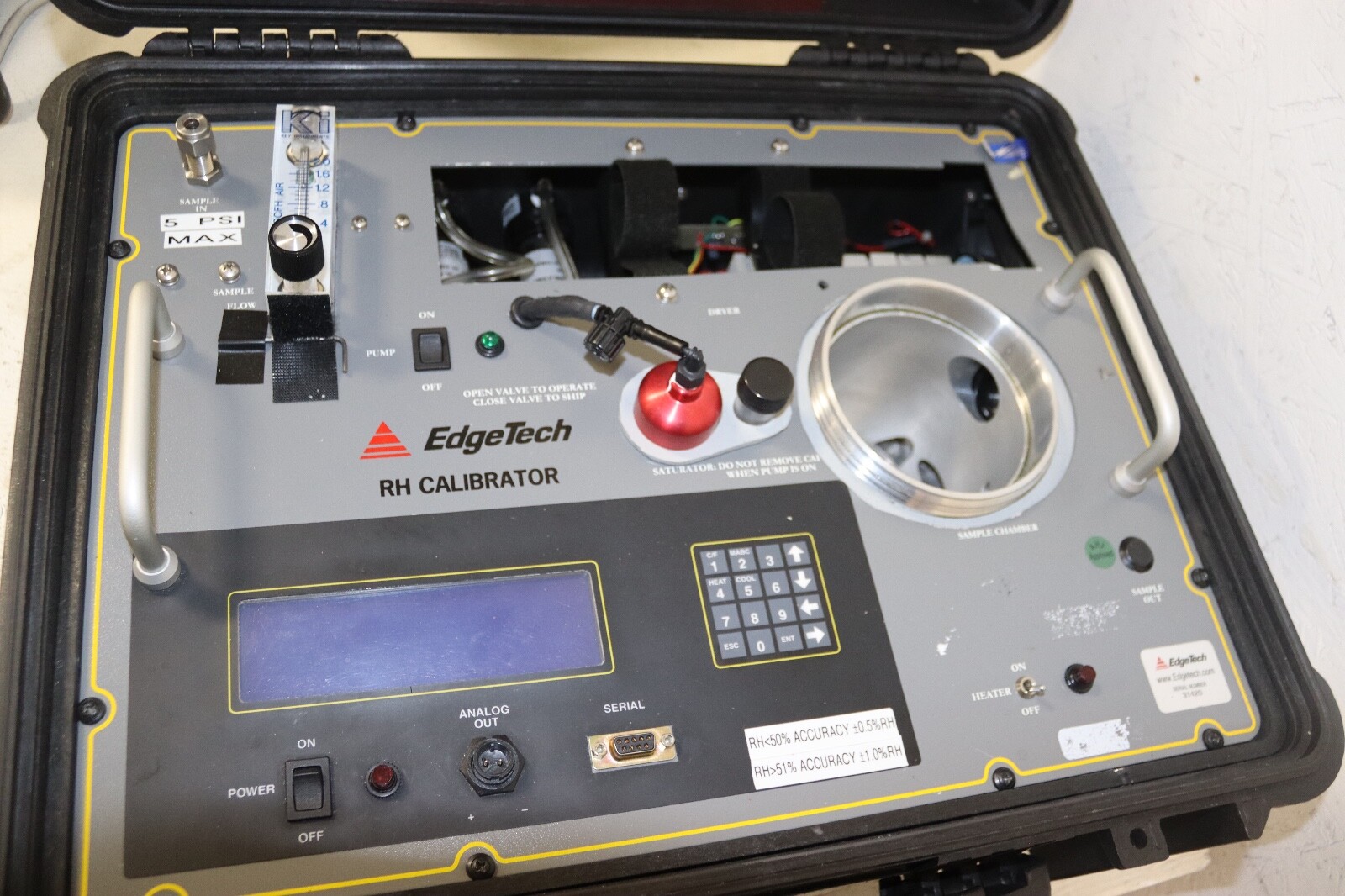 EDGETECH RH CAL Portable Relative Humidity Calibrator
