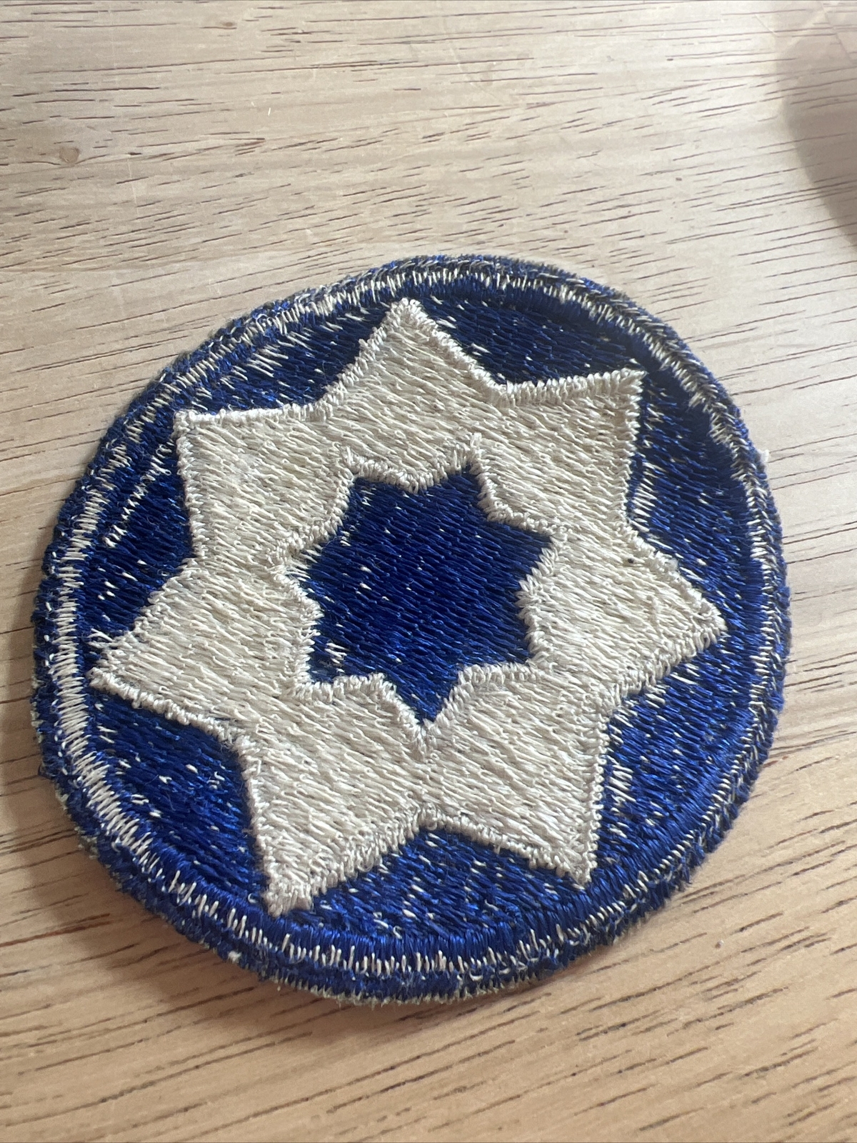 Vintage WWII US Military 7th Service Command Patch