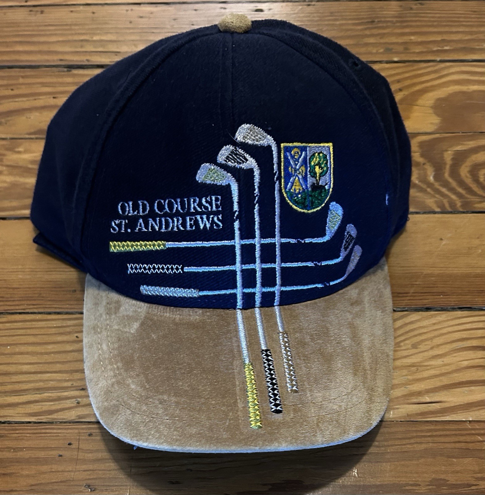 Old Course St. Andrews Golf Adjustable Hat 100% Cotton