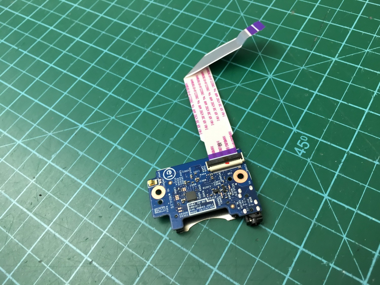Genuine HP ENVY x360 15m-dr SD Card Headphone Board w/Cable 448.0GB03.0011