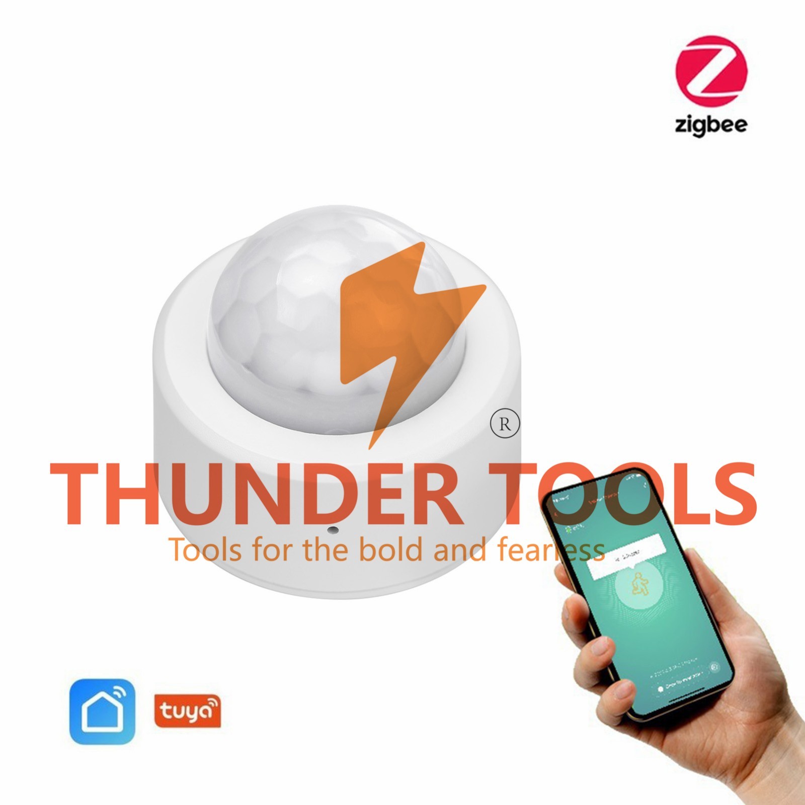 Thunder Tools ZigBee Motion Sensor Alarm Smart Human Body Induction PIR