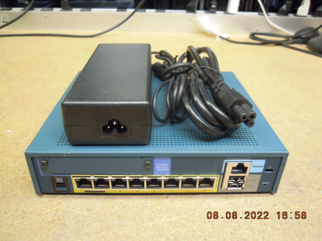 Cisco ASA5505-SEC-BUN-K9 Firewall Security+ UNL User 25 AnyConnect 512MB ASA9.24