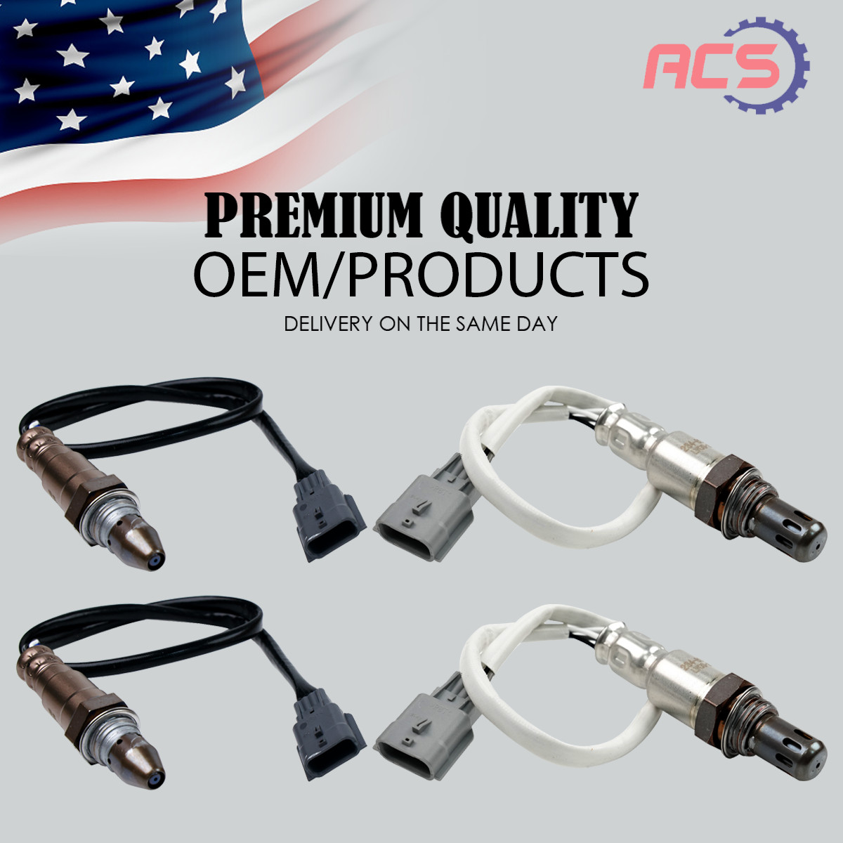 4X Upstream+Downstream Oxygen O2 Sensor OEM For Nissan Armada TITAN NV3500 5.6L