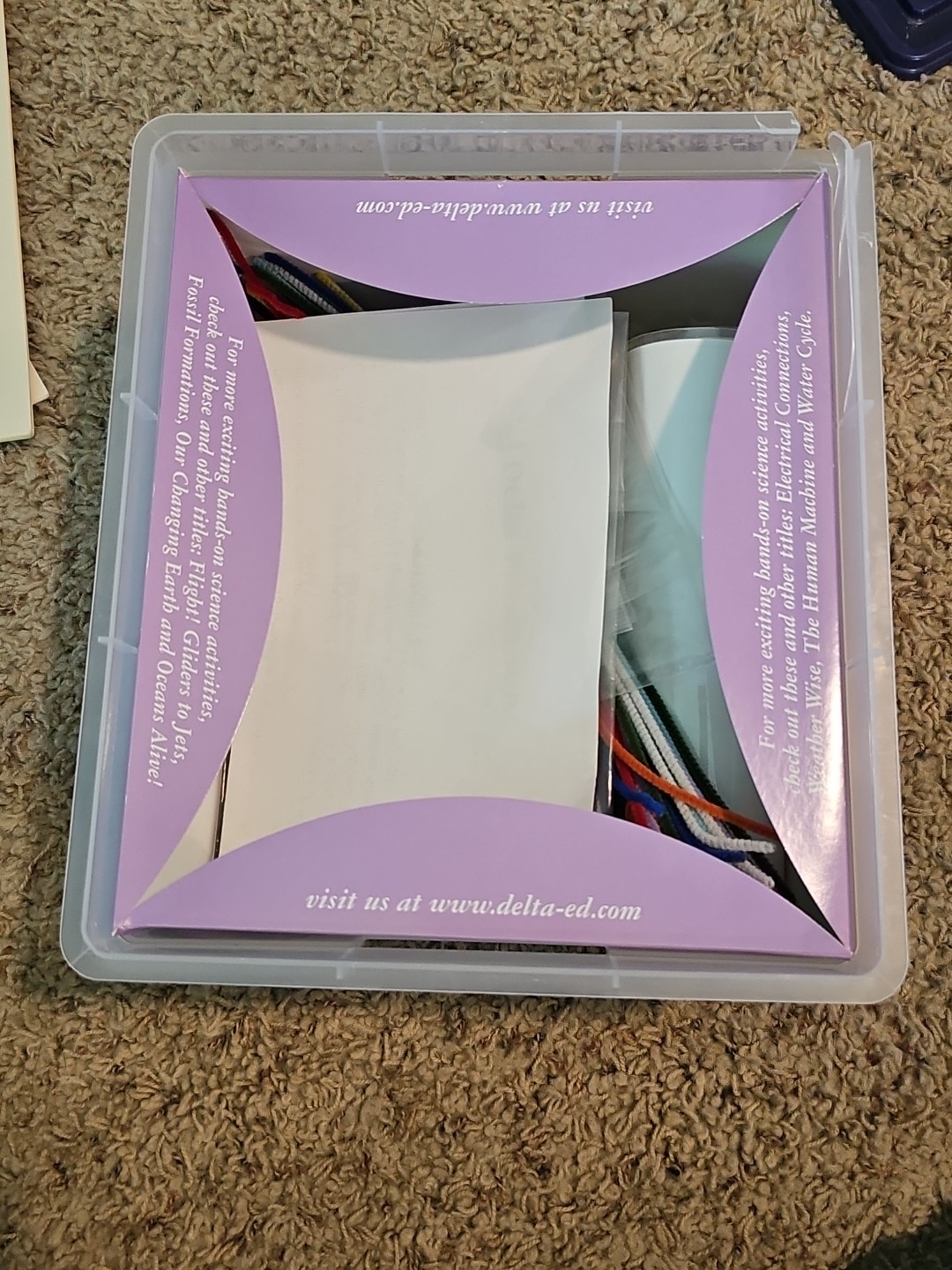 Science In A Nutshell ONE AND ONLY YOU Homeschool Learning Kit Delta Education