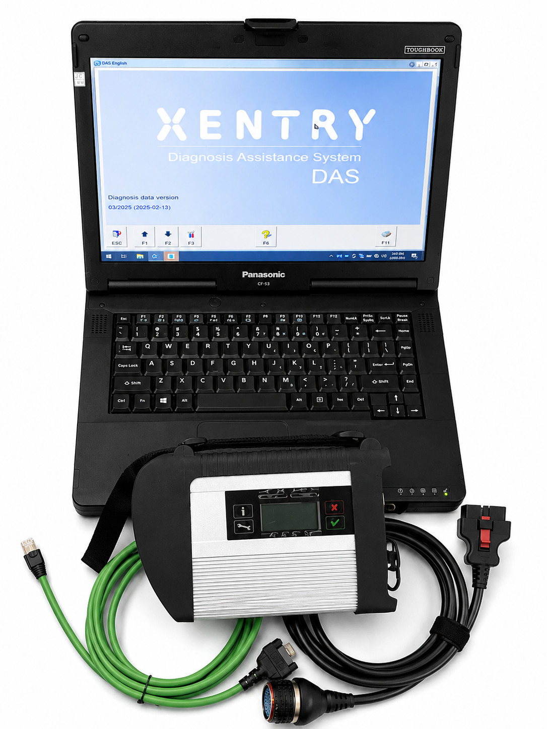 MB Star C4 SD Connect OBD Scanner Xentry DAS Diagnostic Tool CF53 Laptop