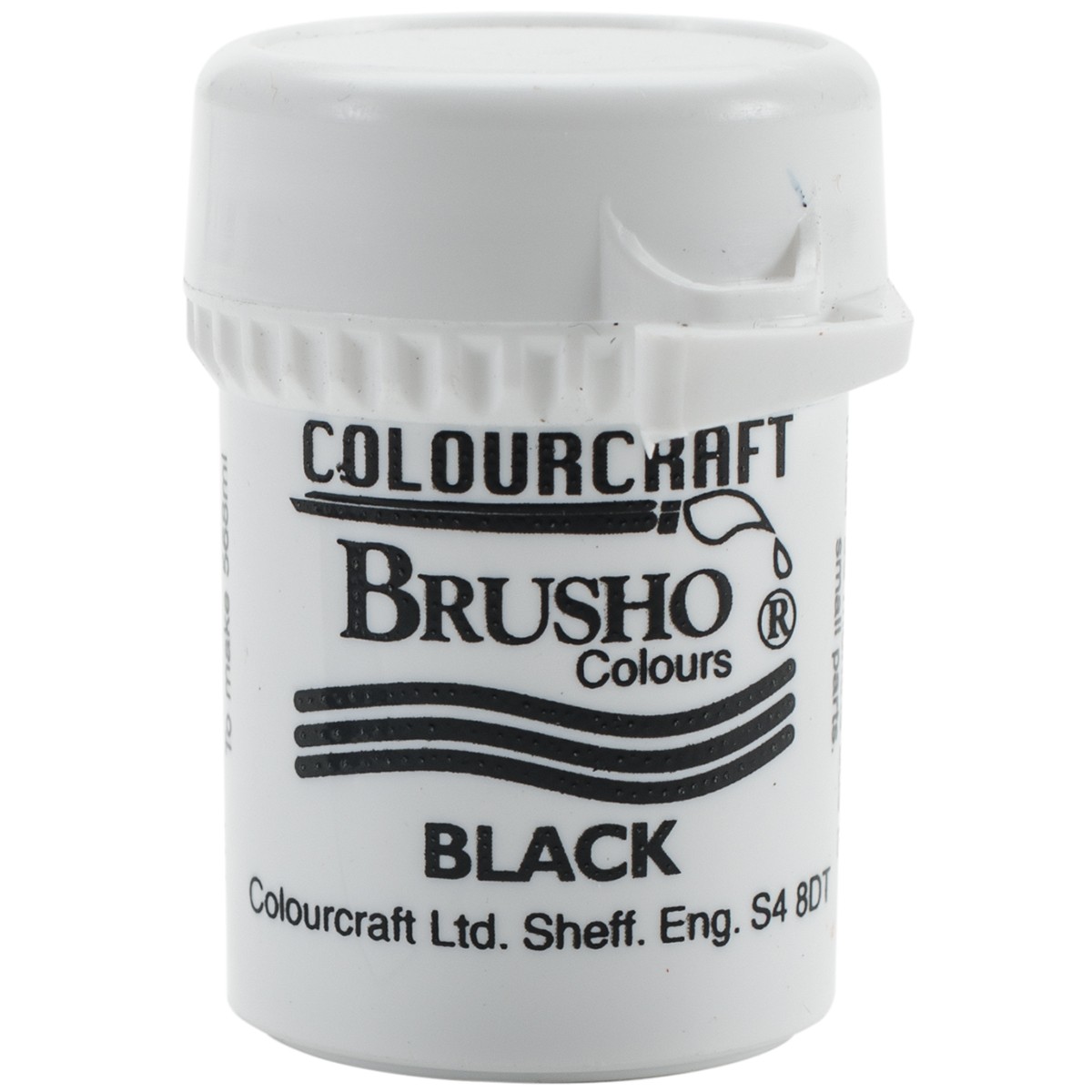 Brusho Crystal Colour 15g-Black