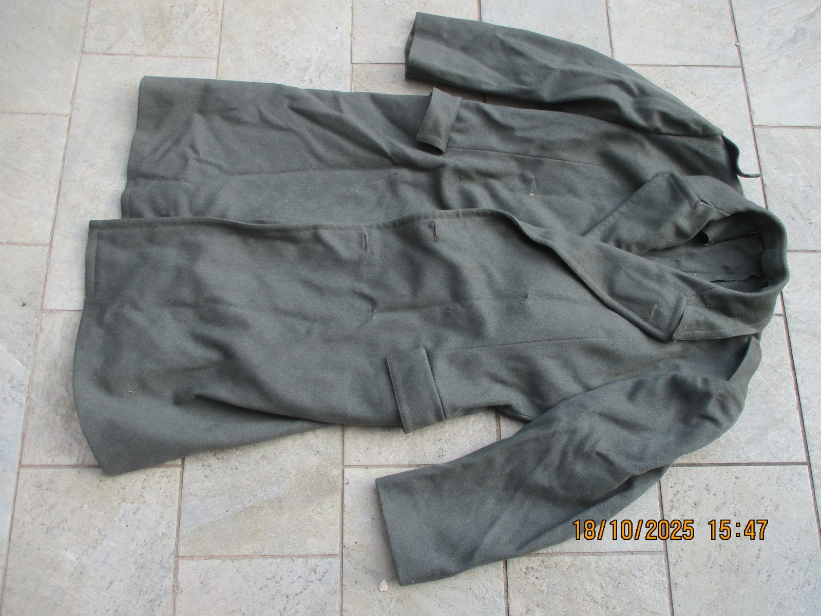 MVSN MILITIA VOLUNTEER NATIONAL SECURITY COAT 1930s-40s shaken