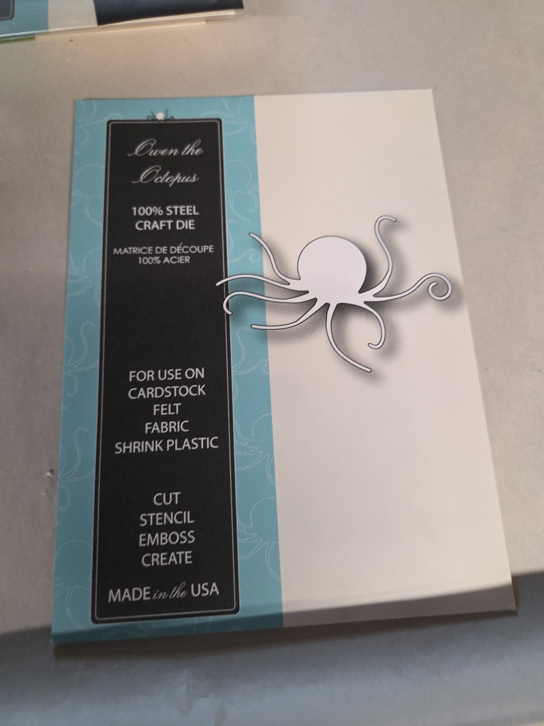 memory box die Owen The Octopus