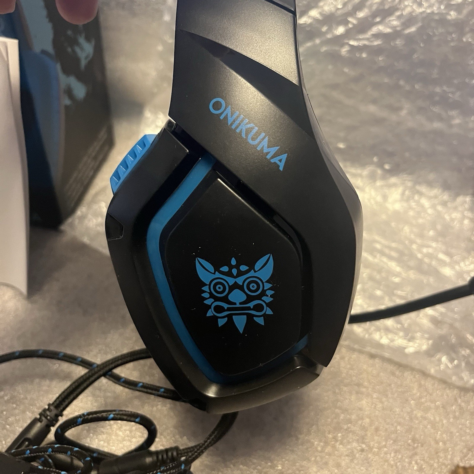 ONIKUMA K1-B PRO Gaming Headset New In Open Box Blue