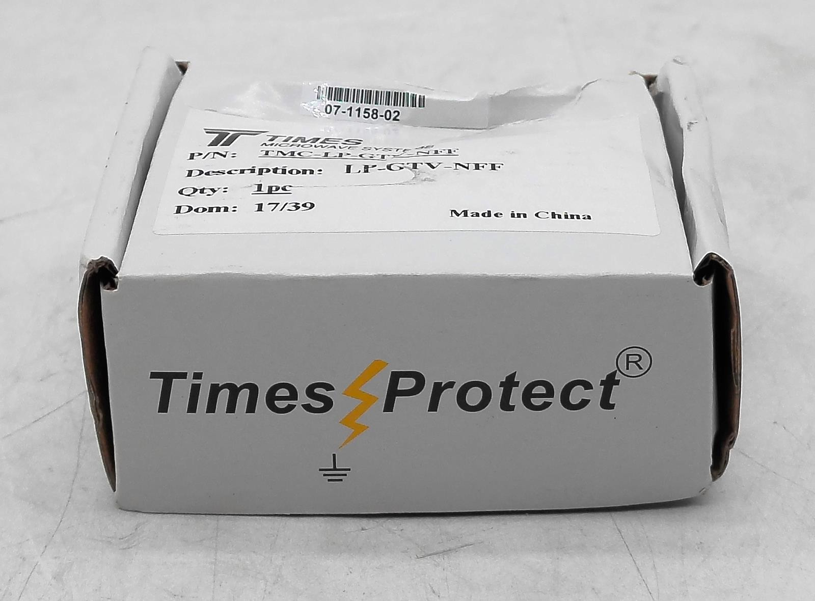 NEW TIMES MICROWAVE TMC-LP-GTV-NFF LP-GTV-NFF SURGE PROTECTOR