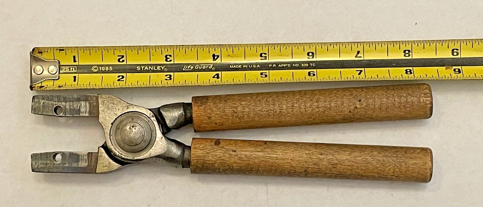 Ideal Bullet Mold Handles - 8-1/4" Overall Length - Vintage - Good Condition