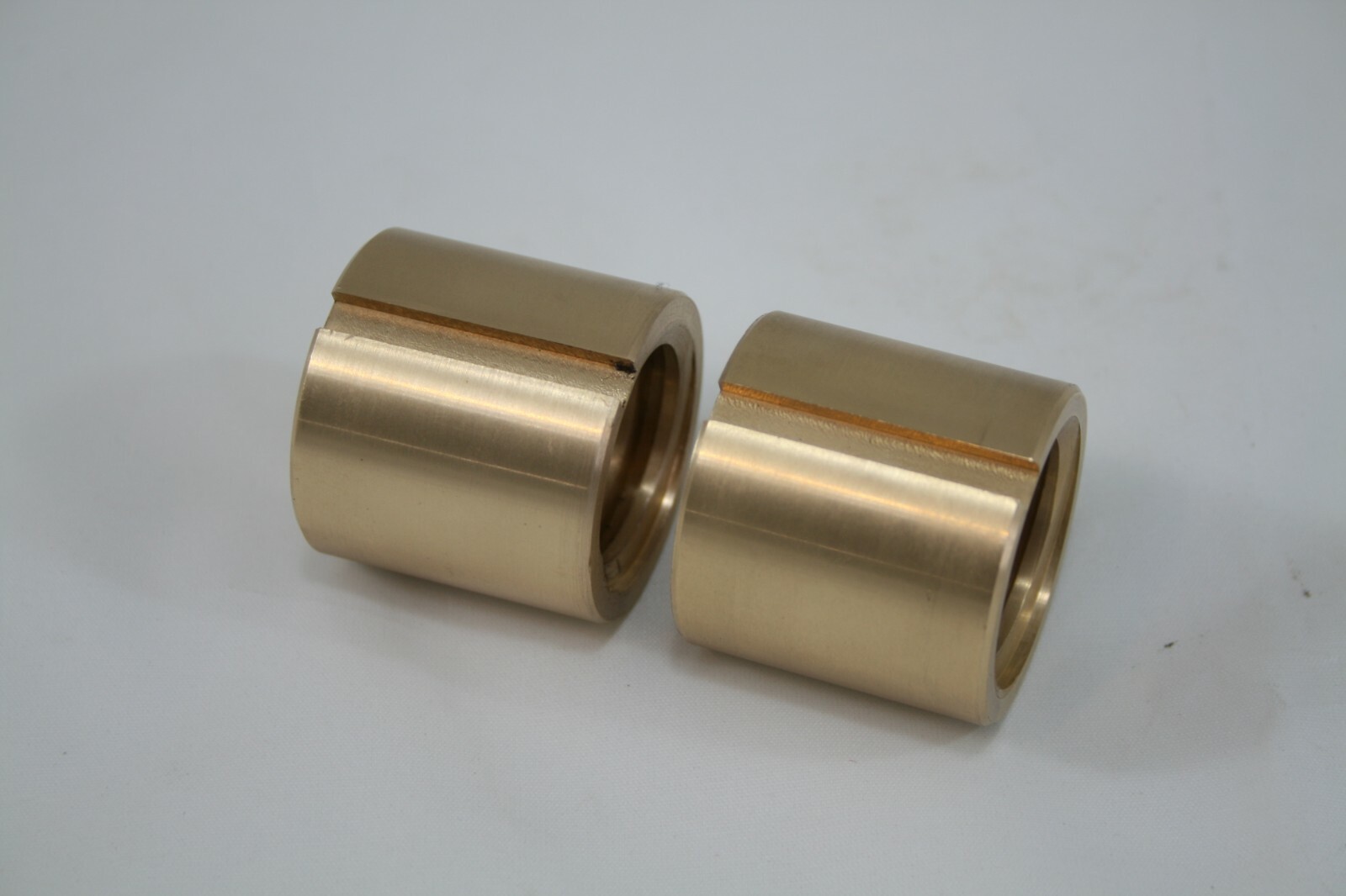 Cross Feed Nut(2 pc)for Short(frt to back) Table Travel on Bridgeport Mill "New"