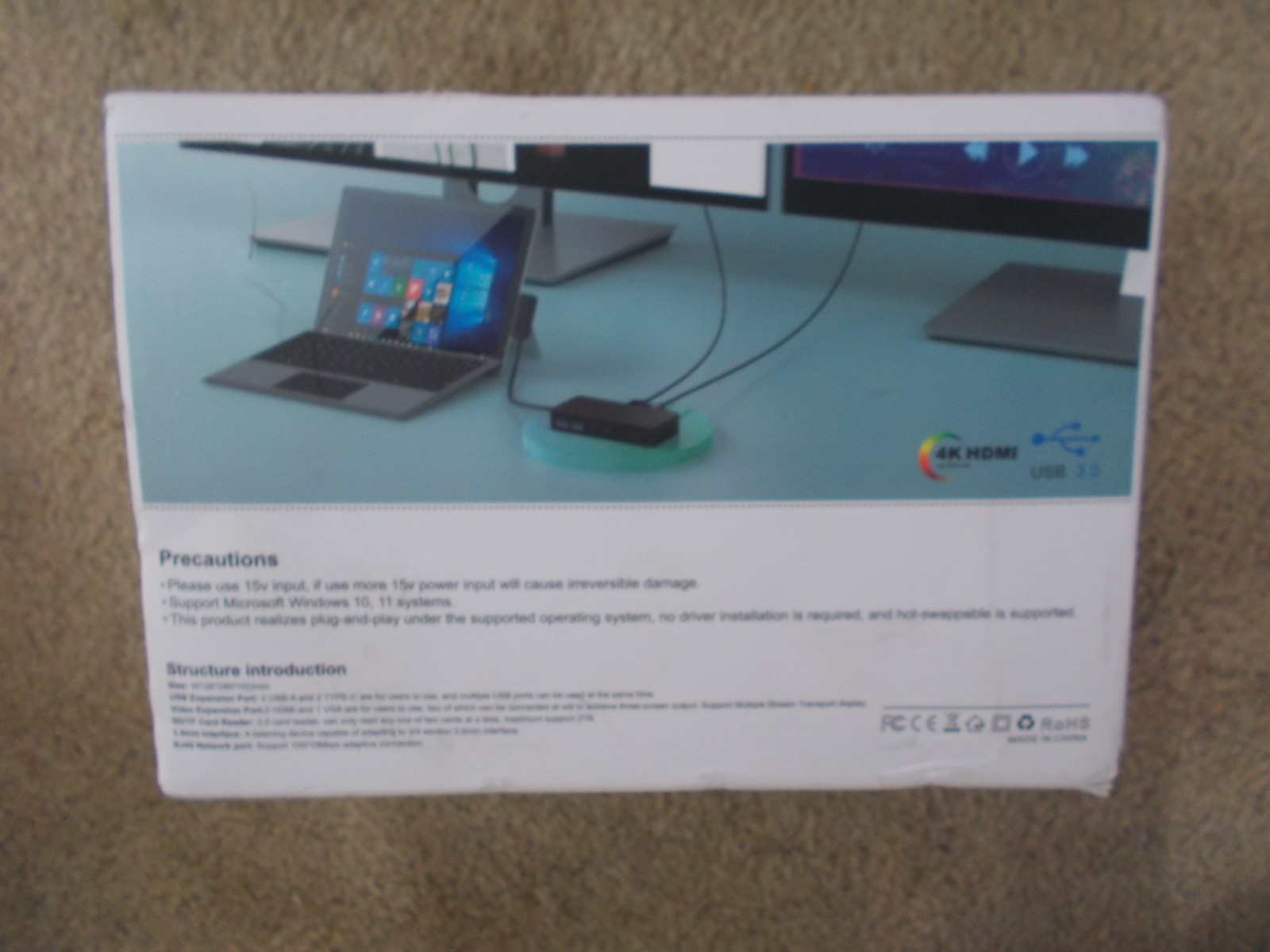 Expansion Dock Surface Computer Dedicated - Magnetic Connect Docking Station