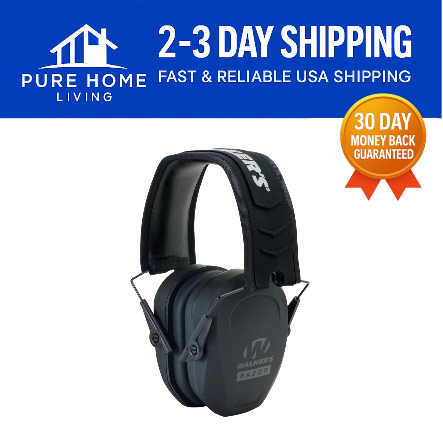 Ultra Low-Profile Earmuffs for Compact Comfort - Ideal for Shooters & Hunters
