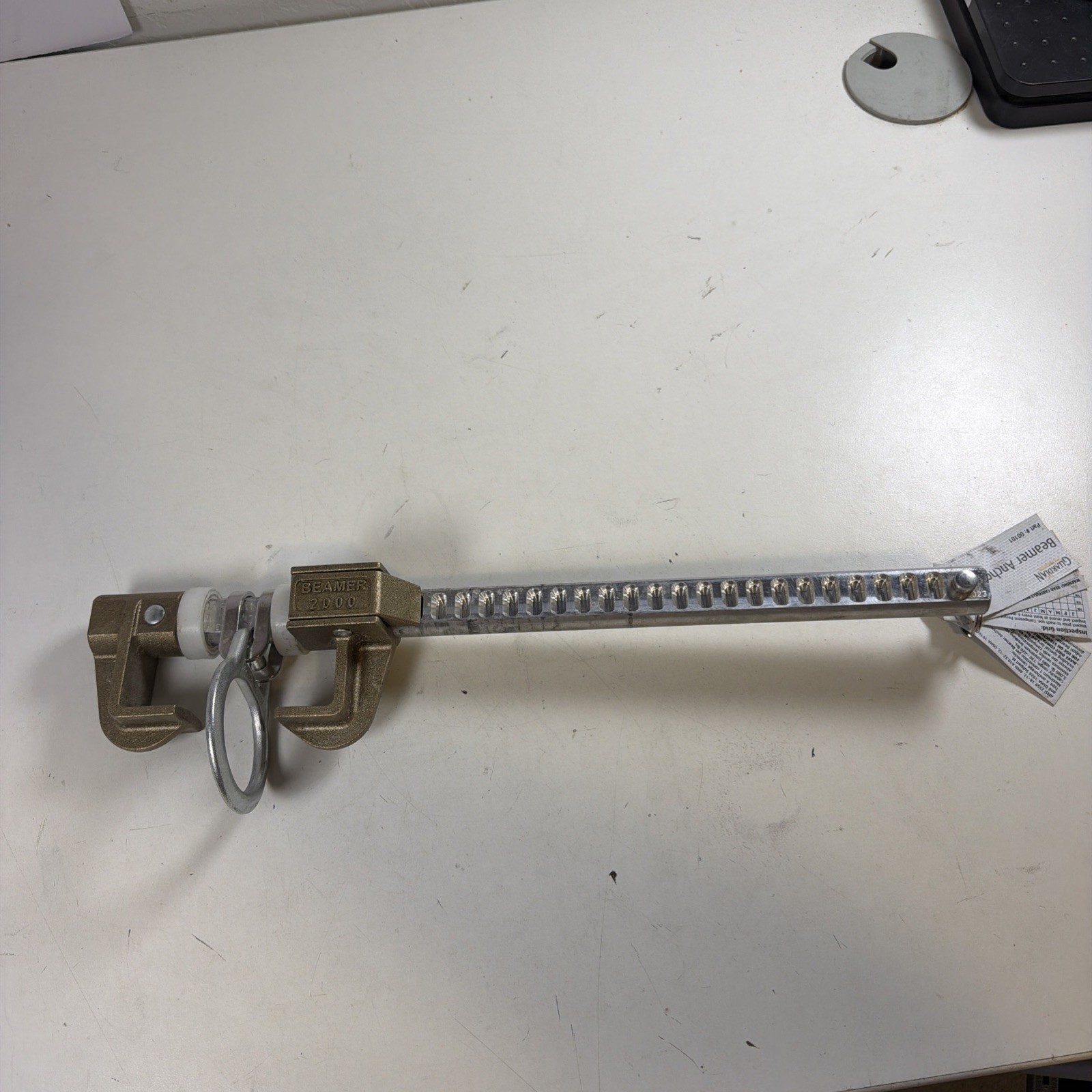 Guardian Fall Protection Beamer 2000+ Beam Anchor 3.5-14” Beam Width
