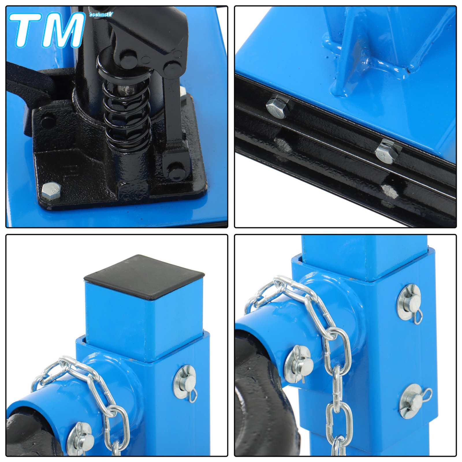 Blue 4.5Ton Coil Spring Compressor Auto Strut Hydraulic Compressor Removing Tool