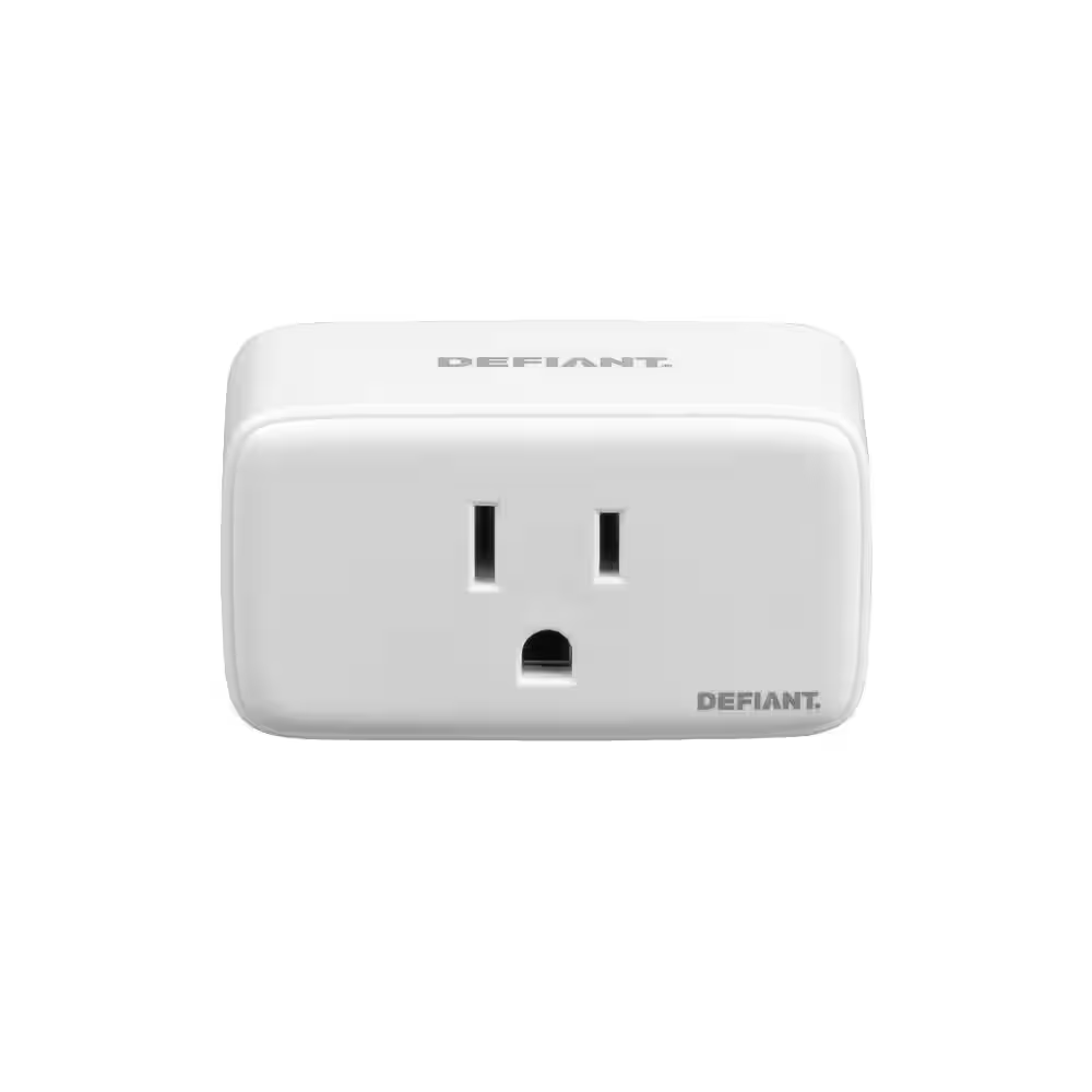 Volt Indoor Smart Plug & Timer Wi-Fi Bluetooth Single Outlet Powered by Hubspace