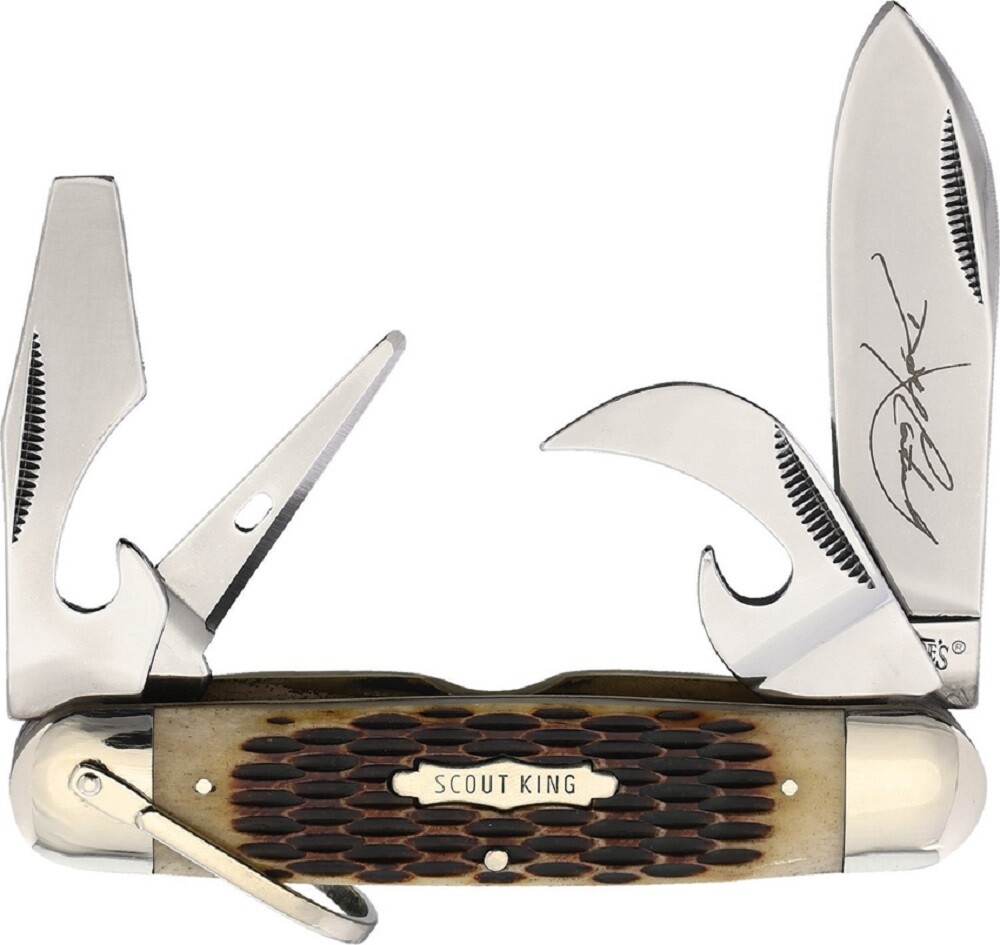 Marble's Scout King Dave Canterbury Folding Pocket Knife - Camping Scouting NEW