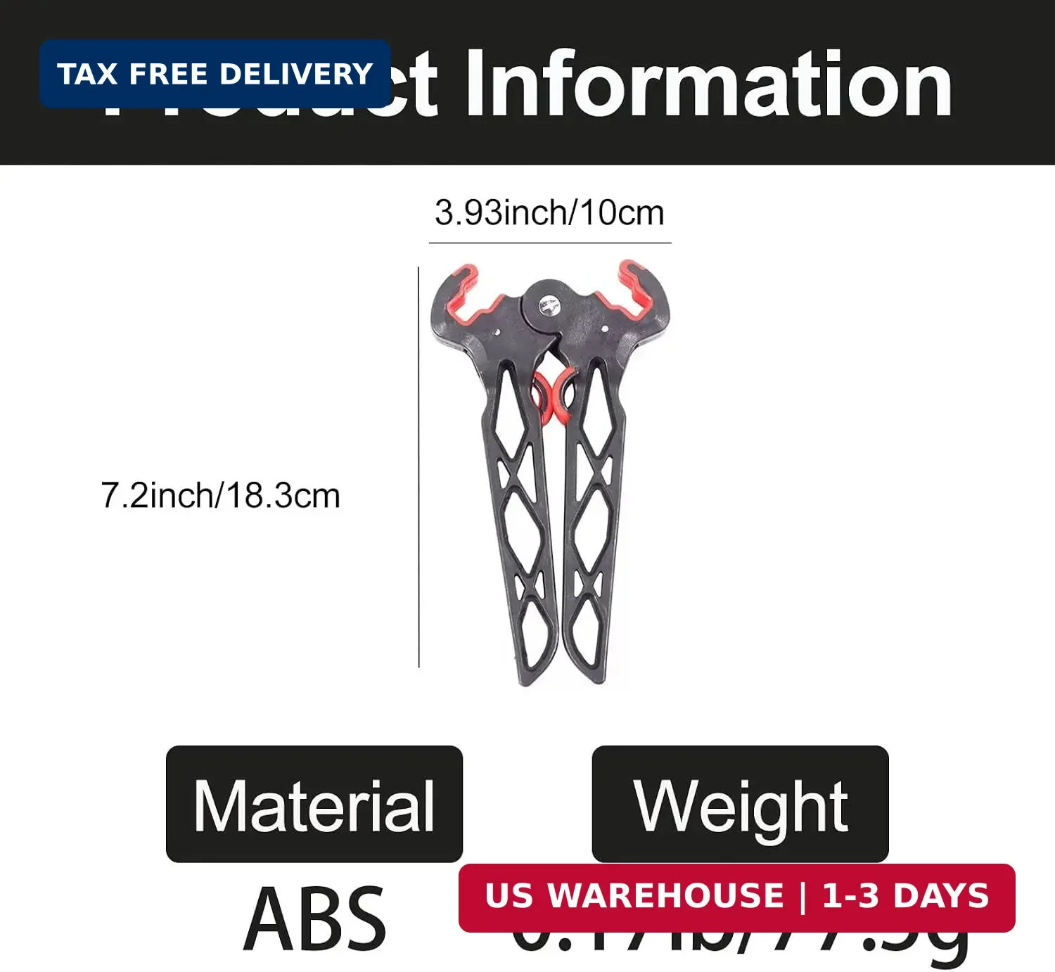 Archery Bow Stand Folding Bow Stands Bow Jack Limbs Clamp Kickstand for Compound