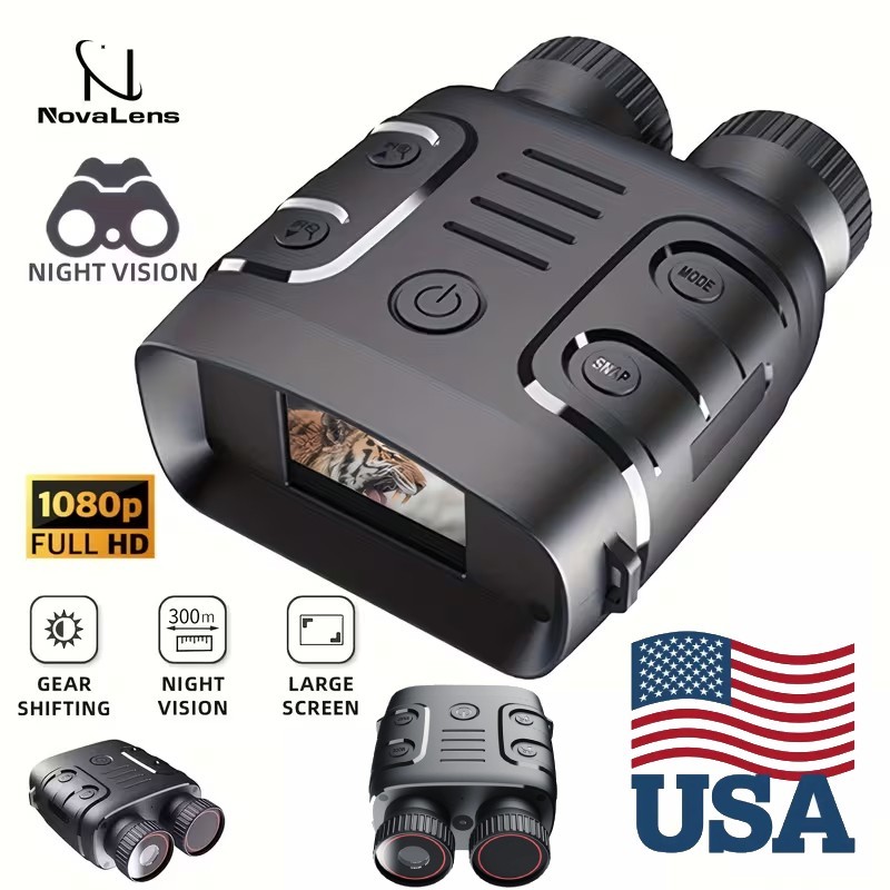 Night Vision Goggles Infrared Digital Binoculars For Total Darkness Surveillance