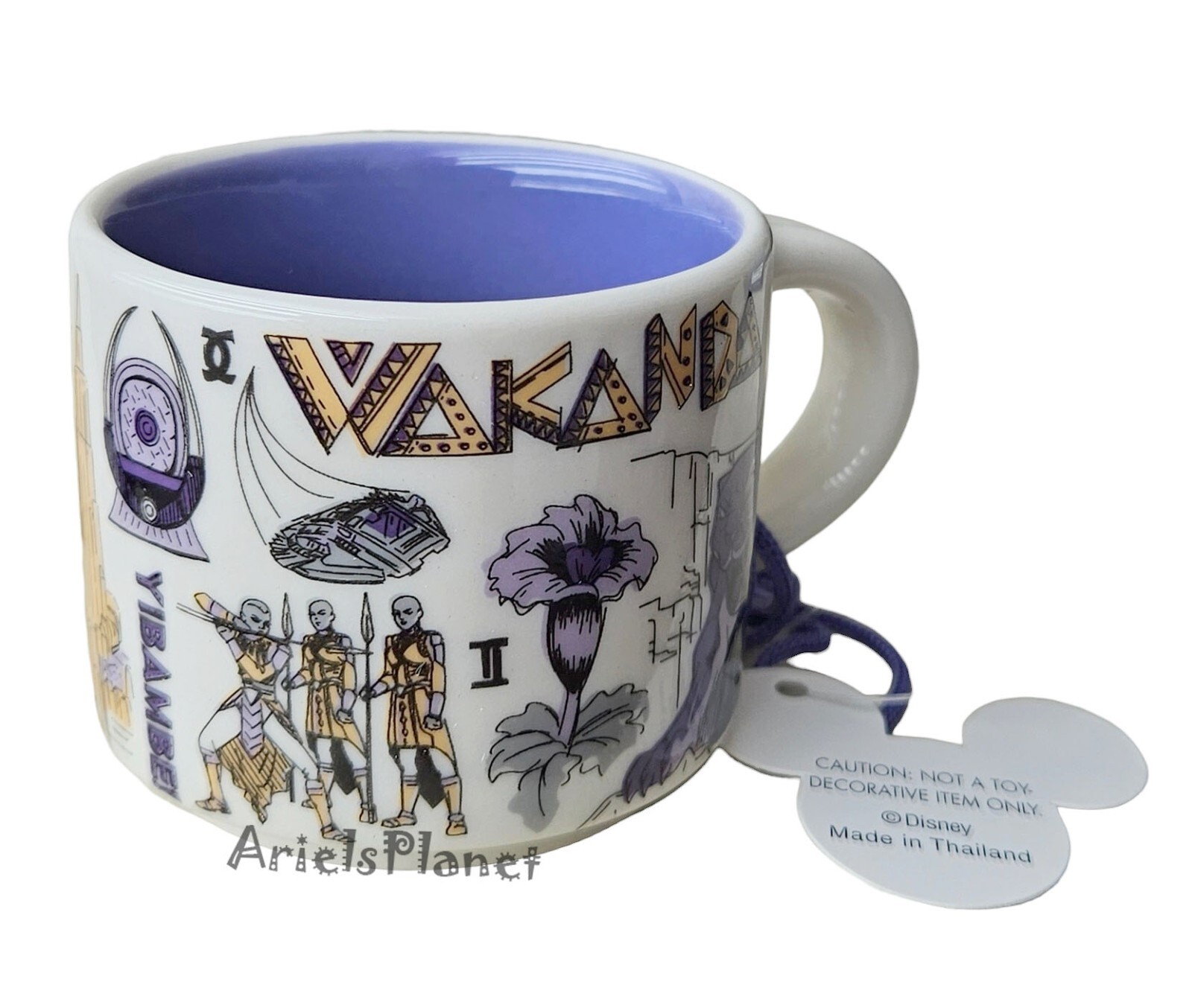 Disney Parks Starbucks Wakanda Mug Ornament BEEN THERE SERIES Espresso 2oz