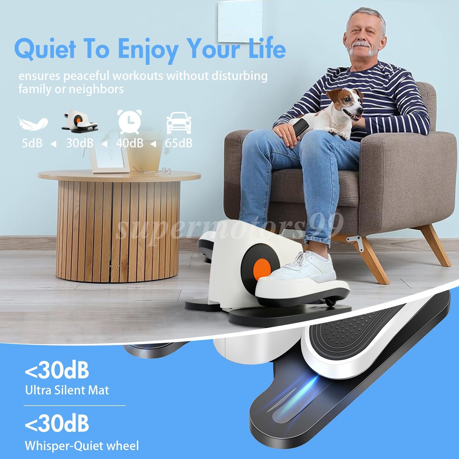 Ellipse Leg Exerciser as Seen-on Tv Under Desk Elliptical Machine Seated Eclipse