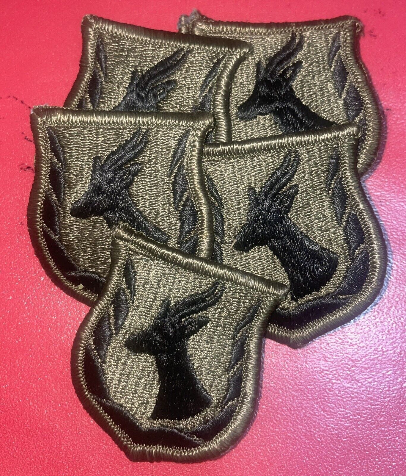 Vietnam Era Kangnew Station Asmara Eritrea Subdued SSI Patch (OH)