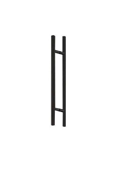 CRL 36LPMBL Matte Black 36" Extra Length Ladder Style Back-to-Back Pull Handle