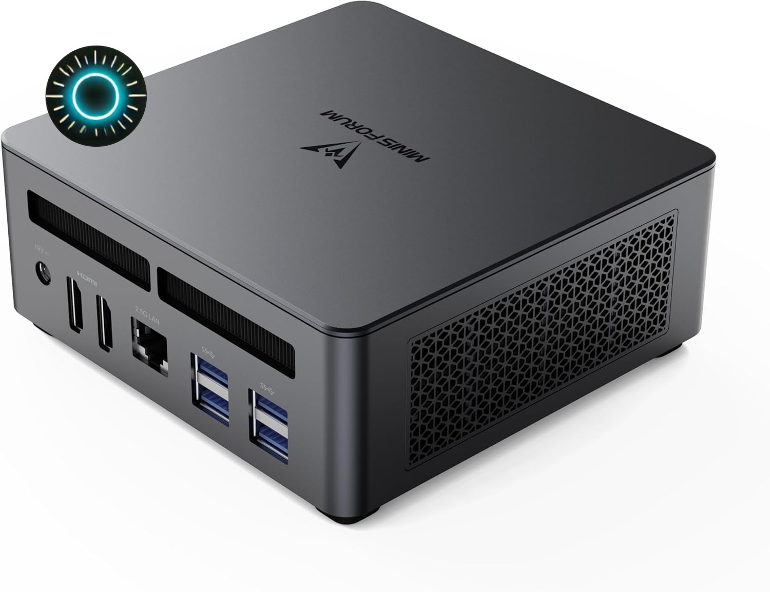 Venus Series UM790 Pro Mini PC AMD Ryzen 9 7940HS(8C/16T up to 5.2Ghz) 32GB DDR5