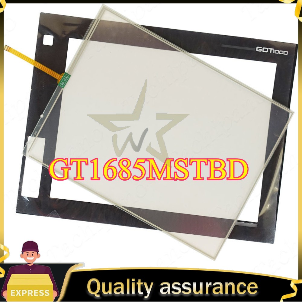 New for GT1685MSTBD Mitsubishi Panel with Front Overlay GT1685MSTBD Touch Screen