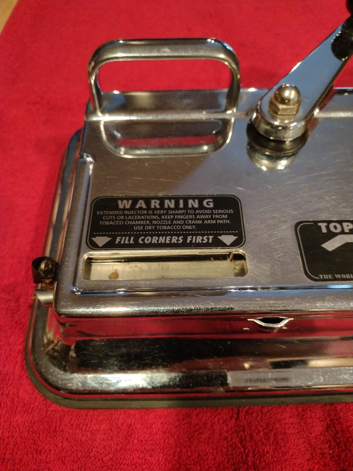 Top-O-Matic T2 Cigarette Rolling Machine Excellent Condition 🔥🔥🔥🔥