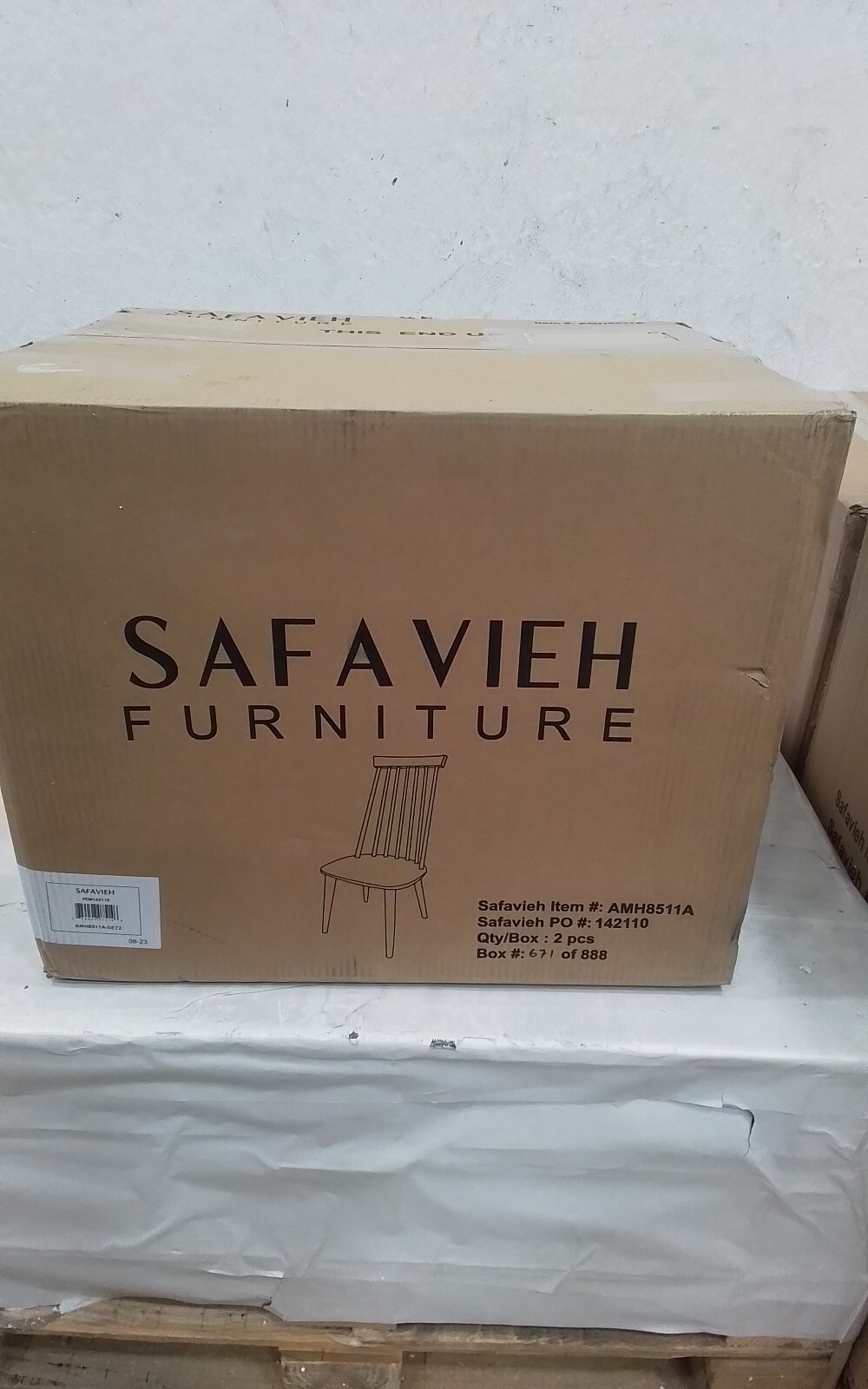 Safavieh BURRIS SIDE CHAIR, Reduced Price 2172733940 AMH8511A