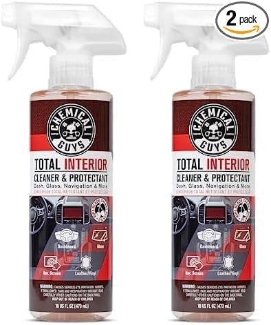 Chemical Guys - Total Interior Cleaner & Protectant Black Cherry Scent 16oz 2 Pk