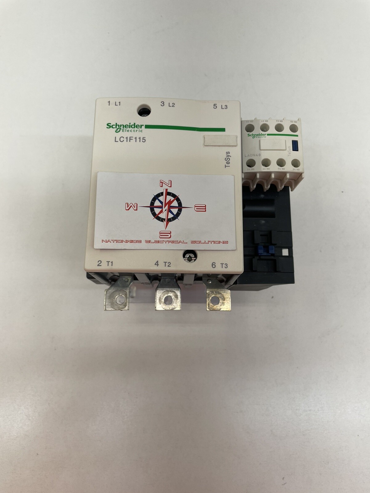 Schneider Electric LC1F115 contactor 600v 3ph