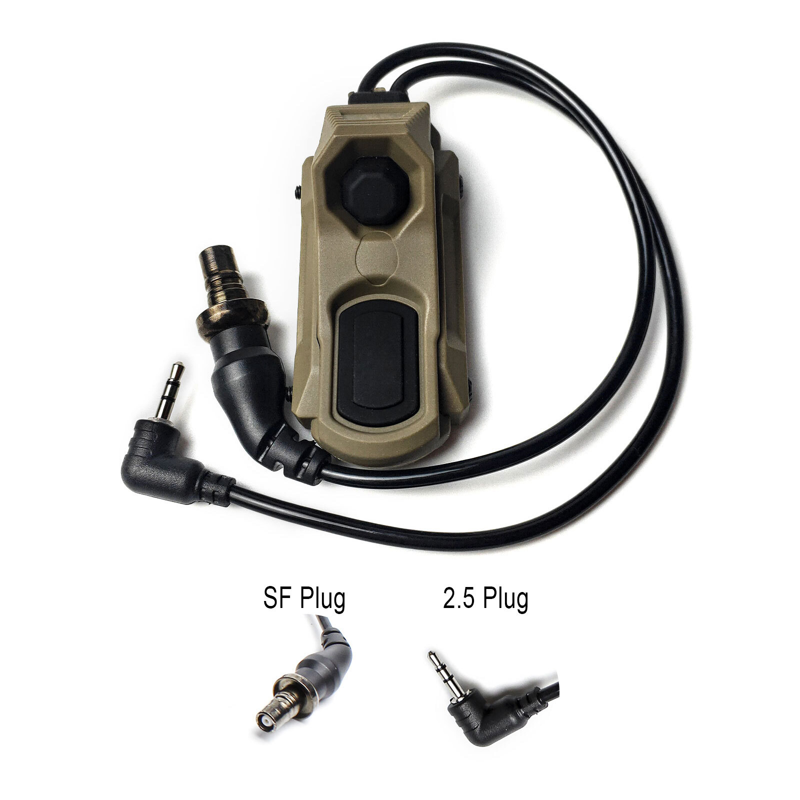 SOTAC Tactical Remote Pressure Switch Plug For PEQ 15 DBAL Laser M600 M300 Light