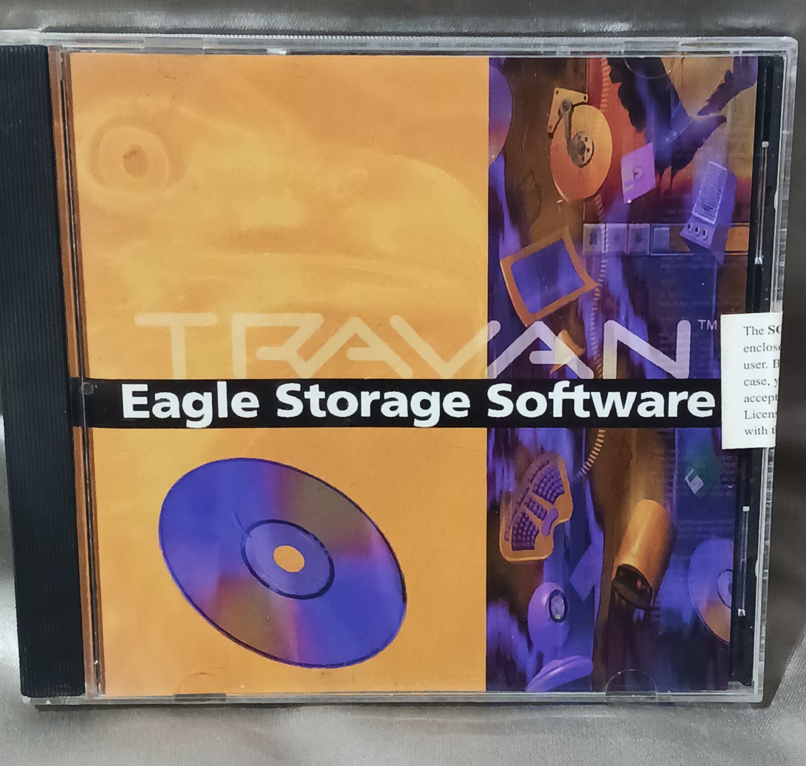 Exabyte Travan Eagle Storage Software Seagate Backup For DOS WIN W95