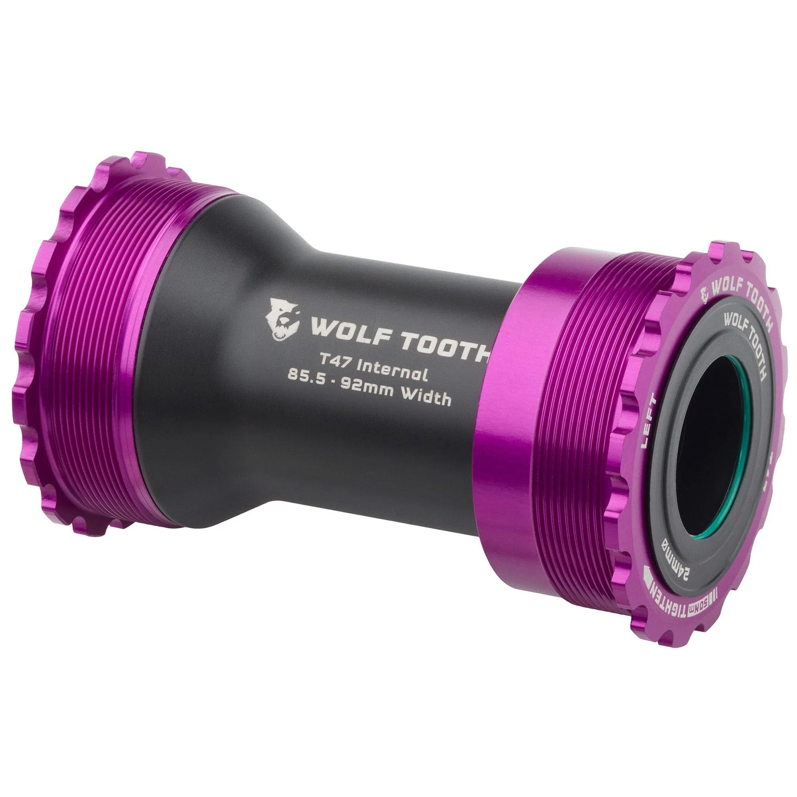 Wolf Tooth T47 Internal Bottom Bracket - Durable 6061 Aluminum, Custom Bearings