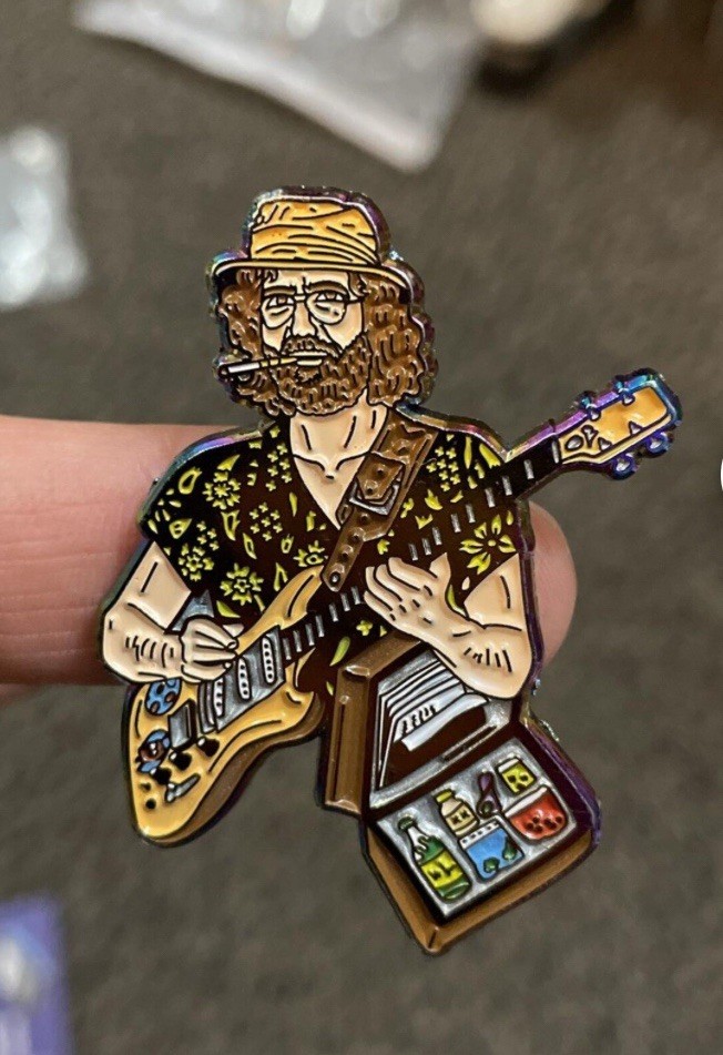 Pin Jerry Garcia Hunter S Thompson Fear And Loathing In Las Vegas