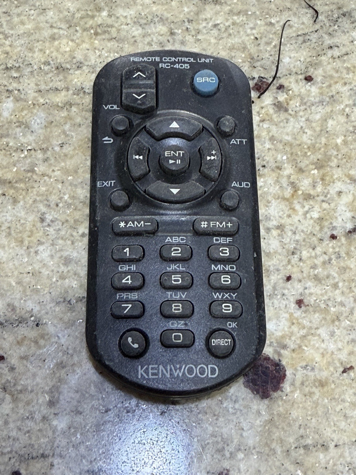 KENWOOD Stereo Audio Remote Control / RC-405