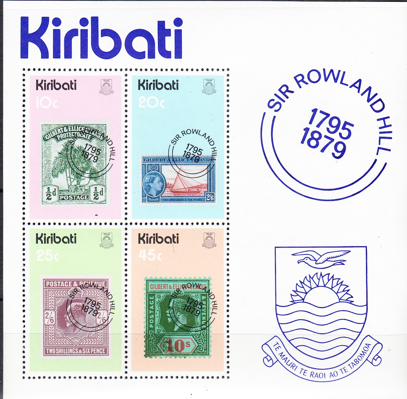 W KIRIBATI 0344a ROWLAND HILL