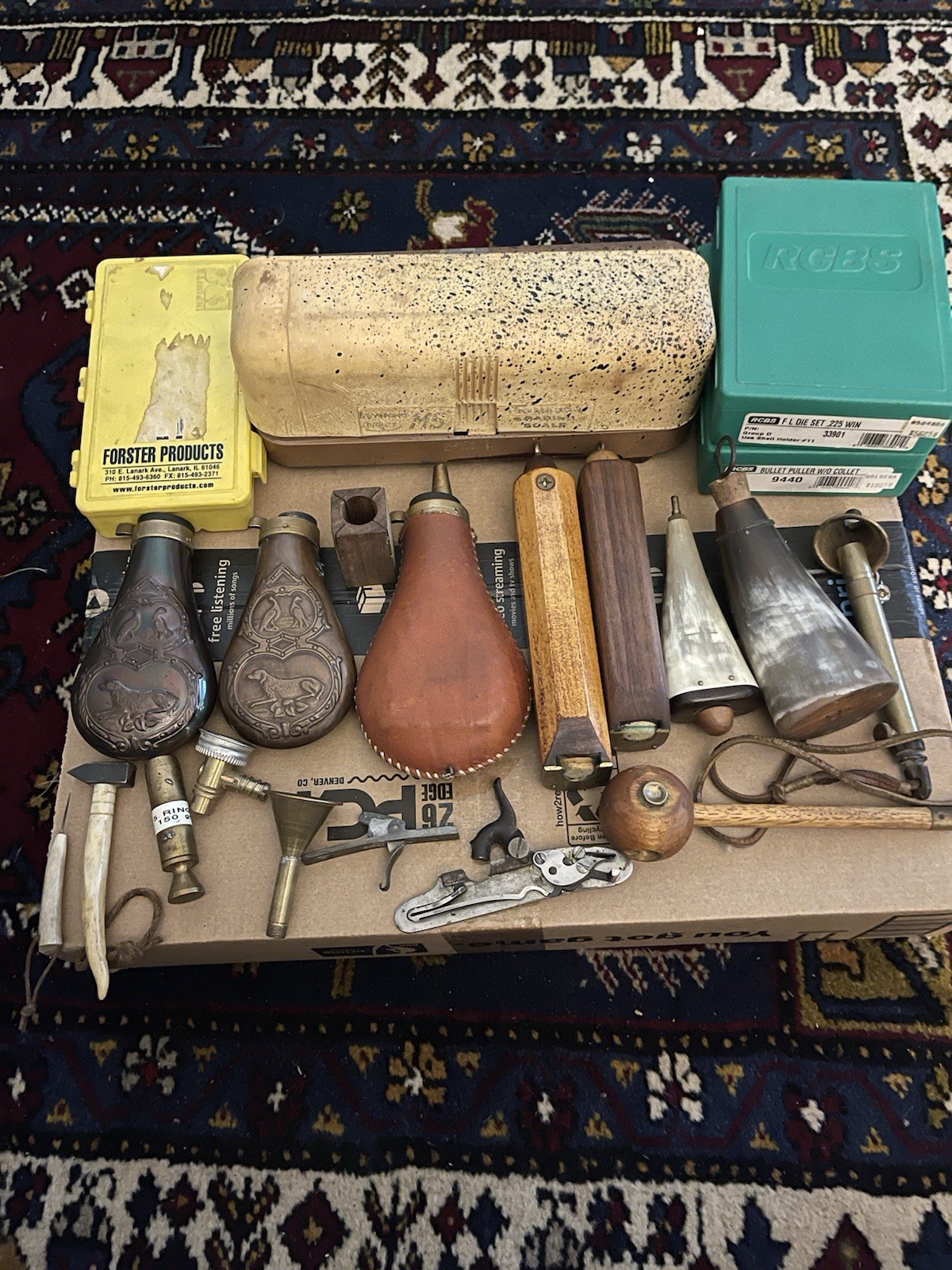 Muzzleloader Black Powder Accessories Lot