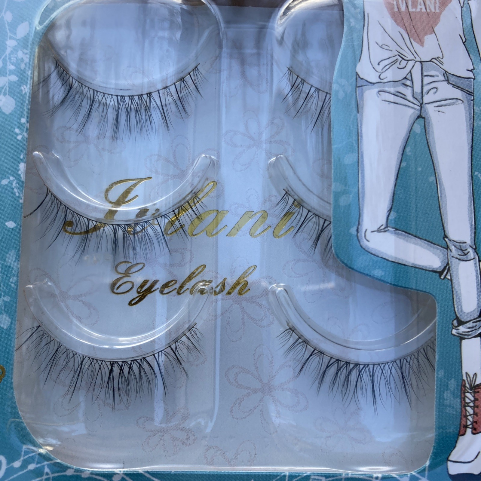 3 Pairs False Eyelashes with Glue | Natural Wispy Lashes | Reusable Makeup