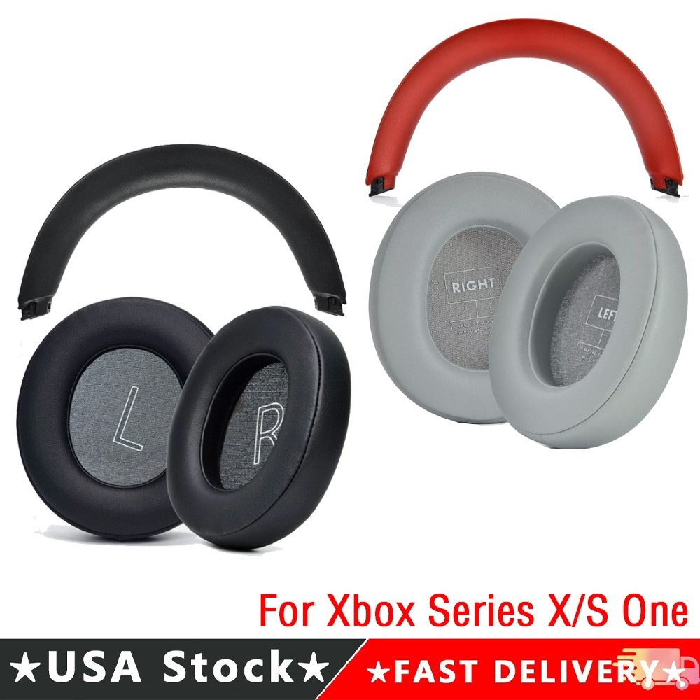 Ear Pads Headband Cushion For Microsoft Xbox X S One Series Wireless Headset