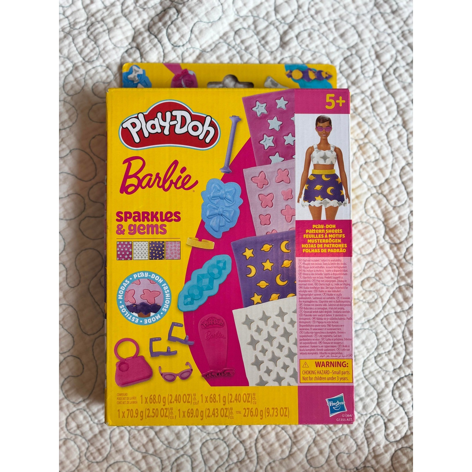 Play-Doh Barbie Sparkles & Gems Fashion Modeling Set